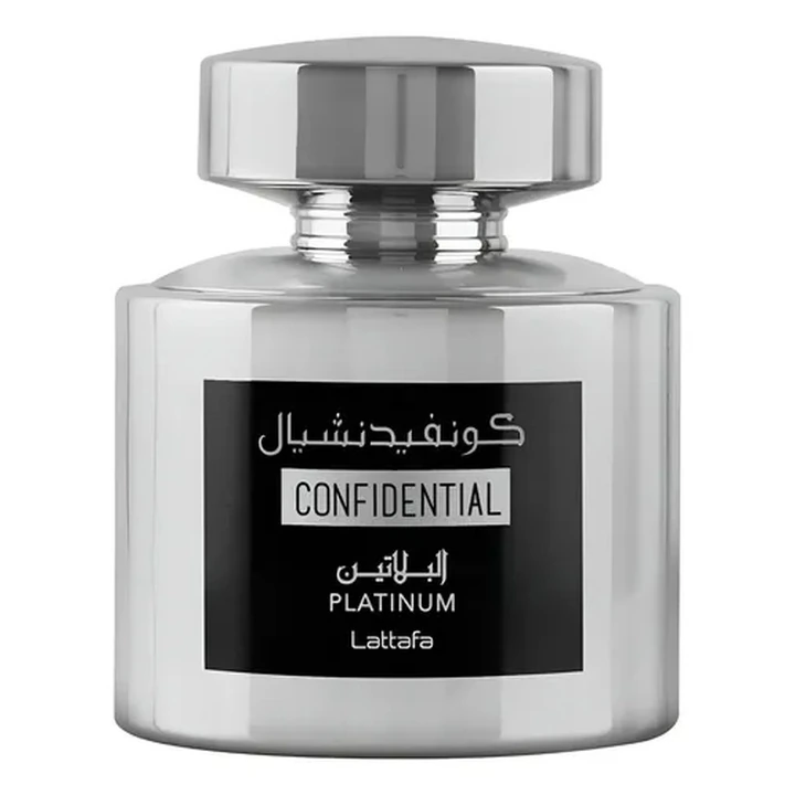 Frasco de Decant Lattafa Confidential Platinum